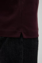 Interlock Supima T-Shirt | Burgundy Red