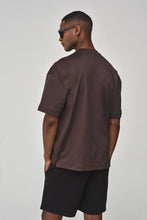 Interlock Supima Oversized T-shirt | Ebony Brown