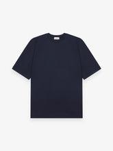 Interlock Supima Oversized T-shirt | Navy
